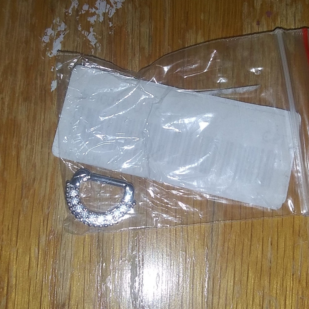 Septum Clicker 14G 3/8" Never Worn NEW